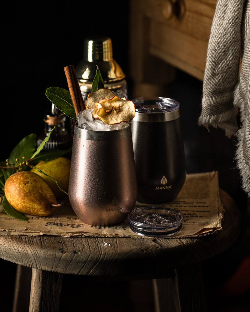 Holiday Drinks Series: Winter Orchard Sparkle