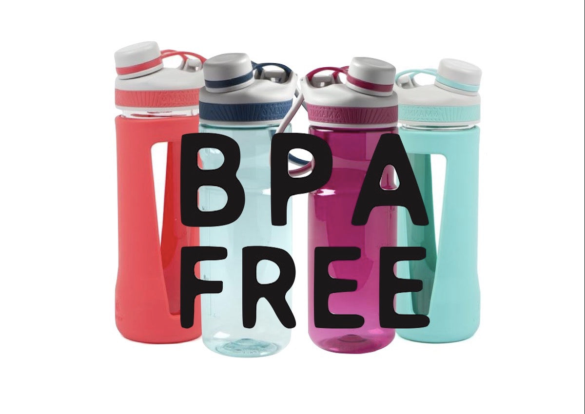 NEW Plastic WATER BOTTLE- BPA Free