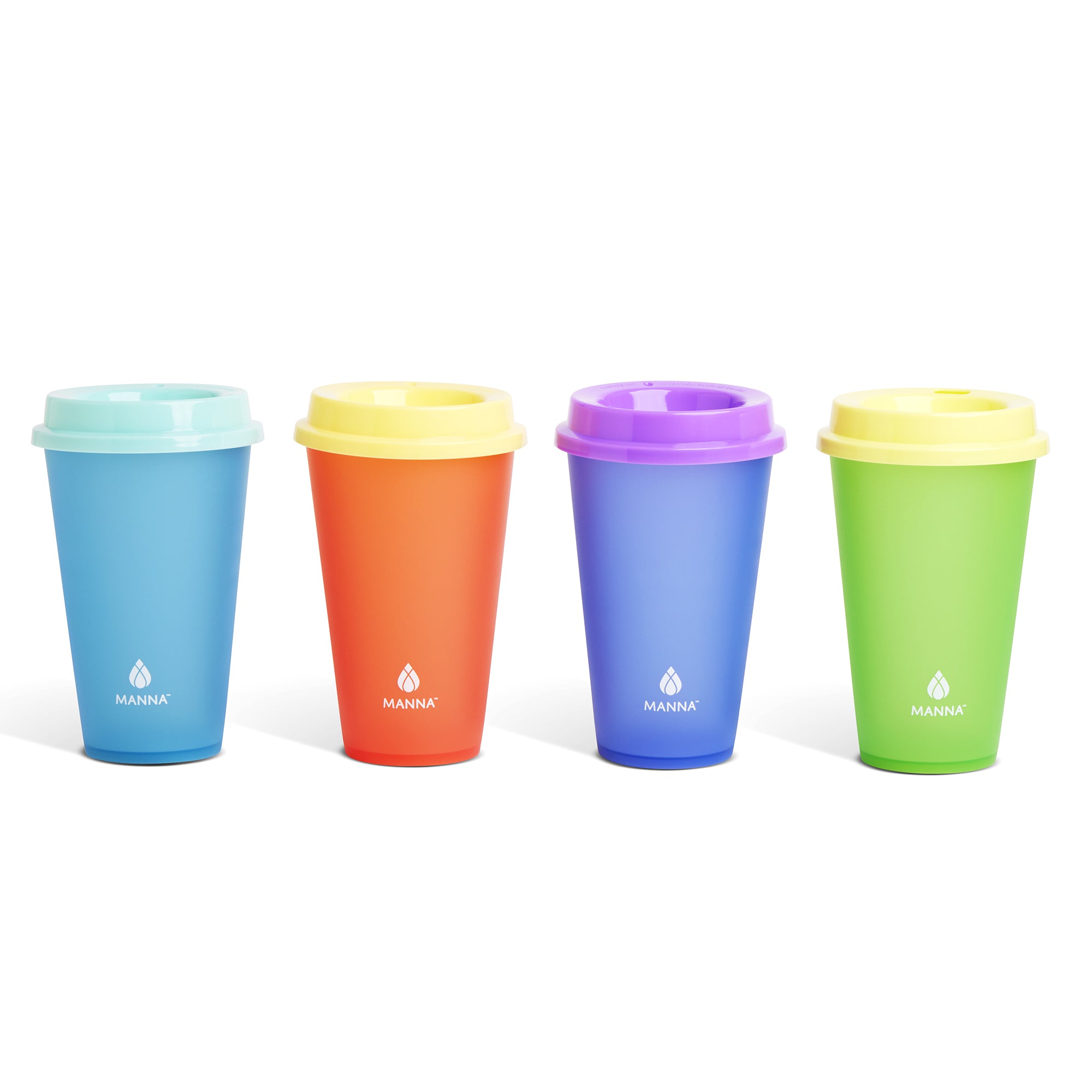 4-Piece 16 oz Hot Liquids Color-Changing Cup Set