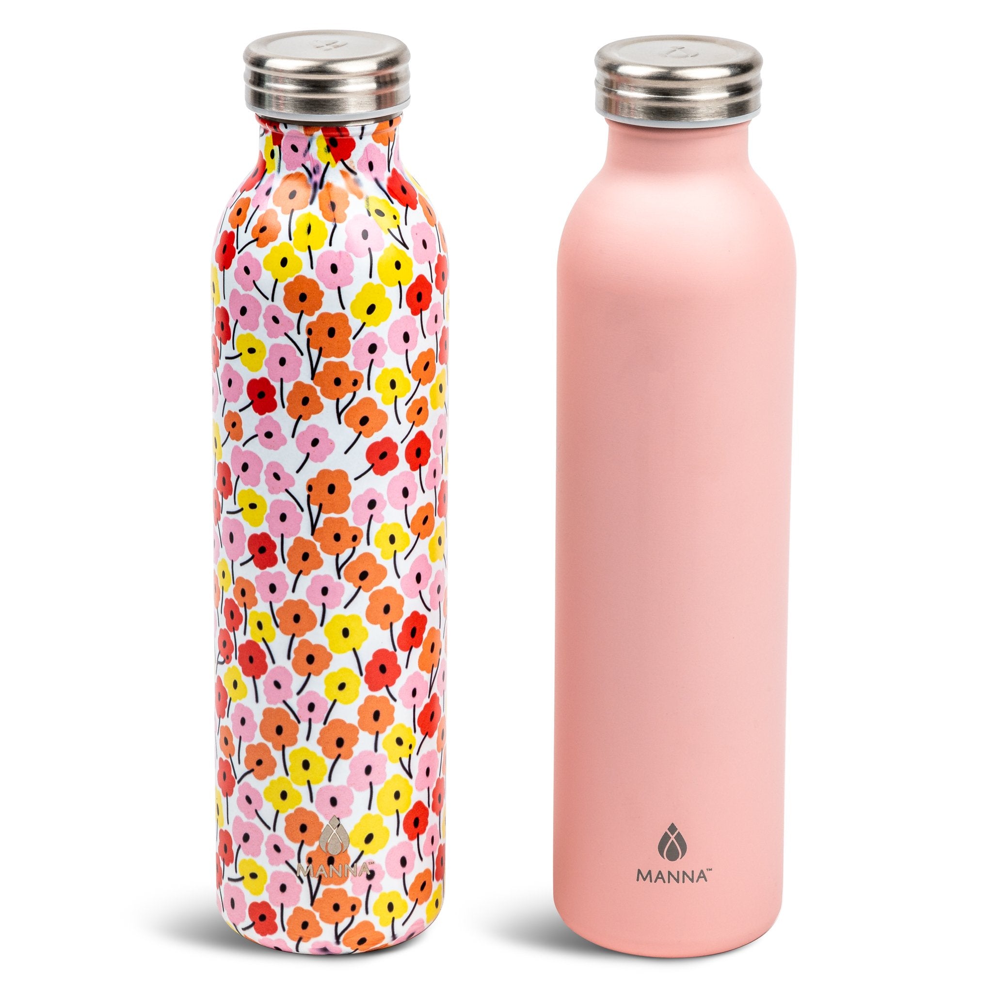 Manna Insulated Stainless Steel Water Bottle with Leakproof Cap