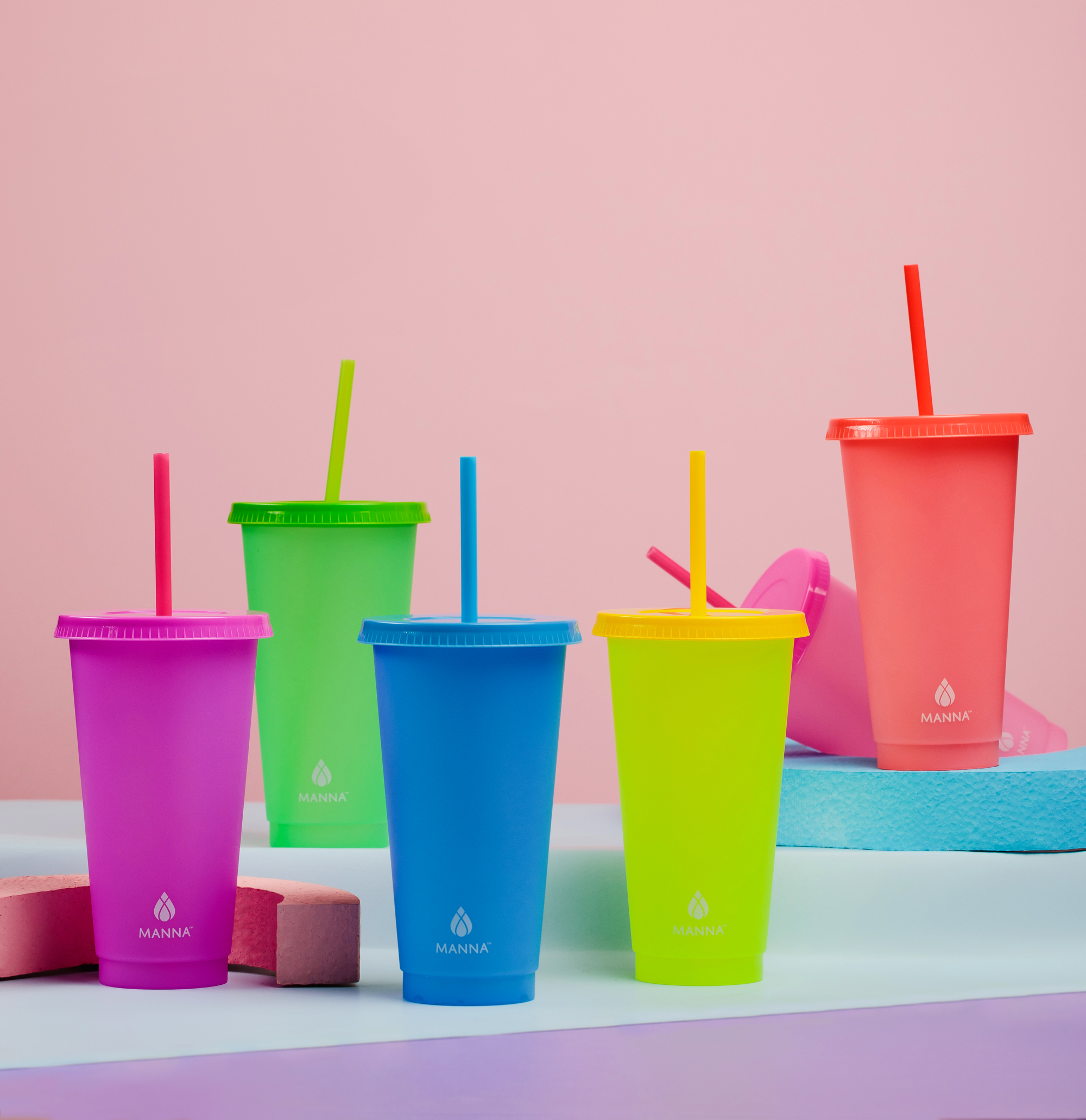 24-Piece Original Color- Changing Cup Set