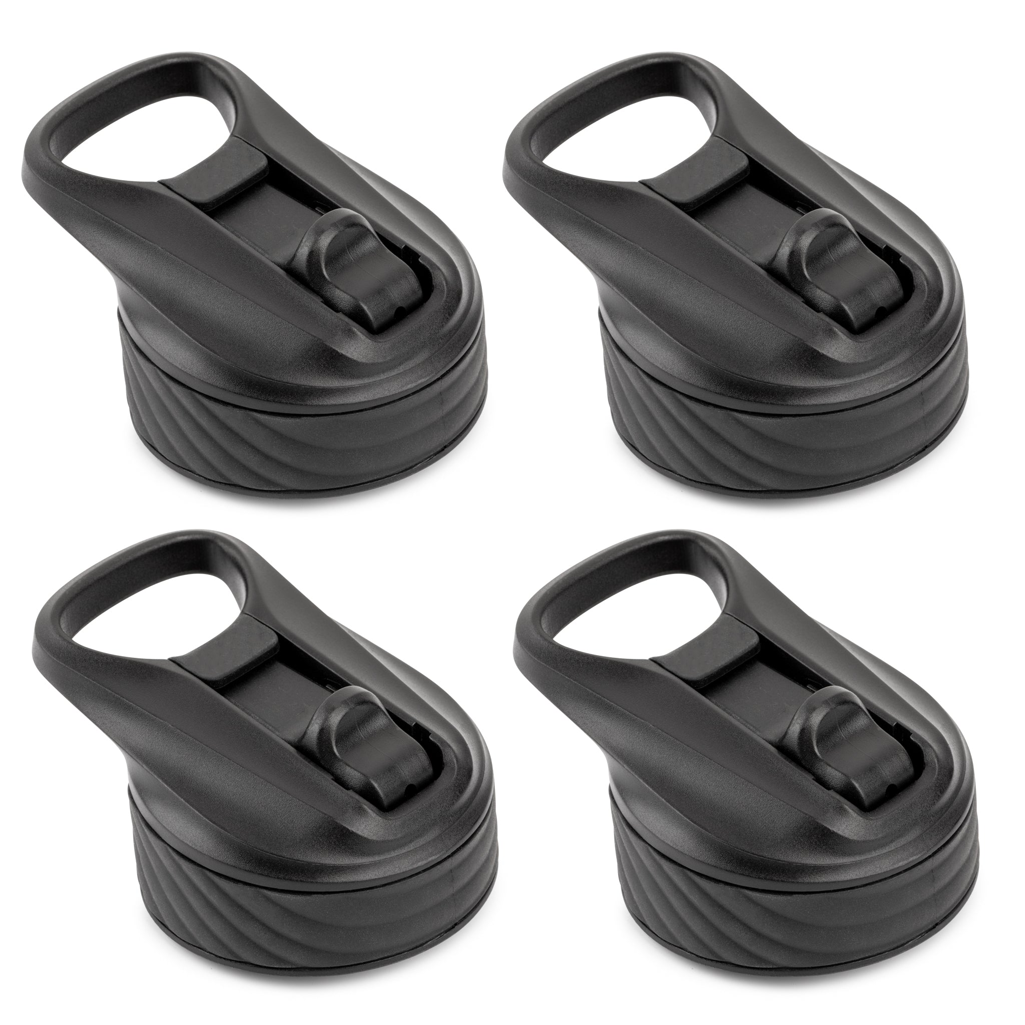 Set of 4 Convoy Bottle Collection Straw Replacement Lids - Manna Hydration