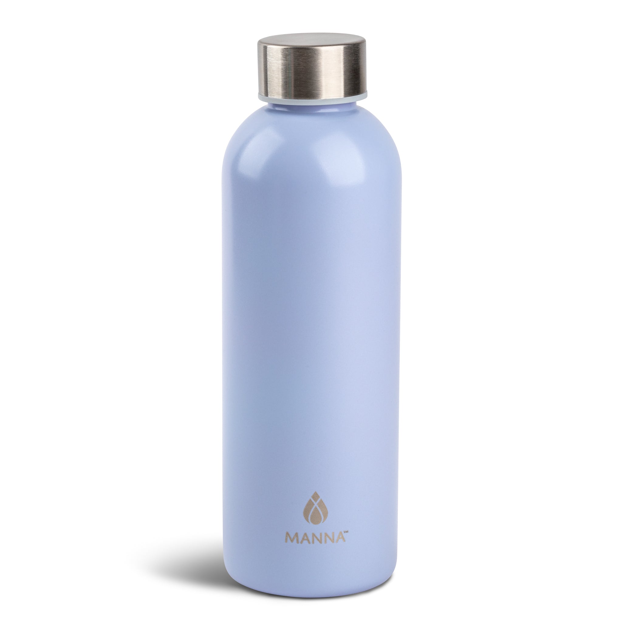 Manna Vogue Stainless Steel 17 Oz Water Bottle Gradient Blue