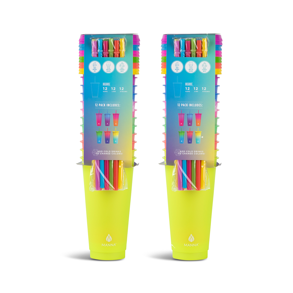 24-Piece Original Color- Changing Cup Set