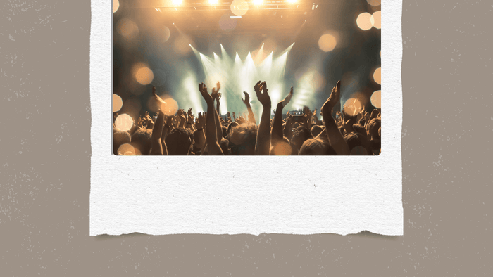 Header of a music festival