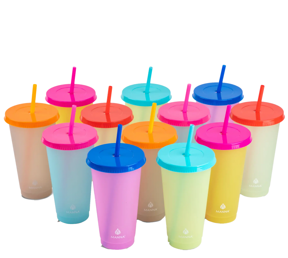 
                  
                    24-Piece Bright Color-Changing Cup Set
                  
                
