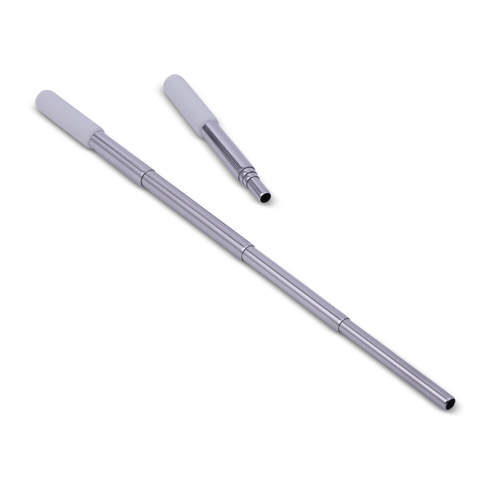 2pk Rogue Replacement Straw - Grey