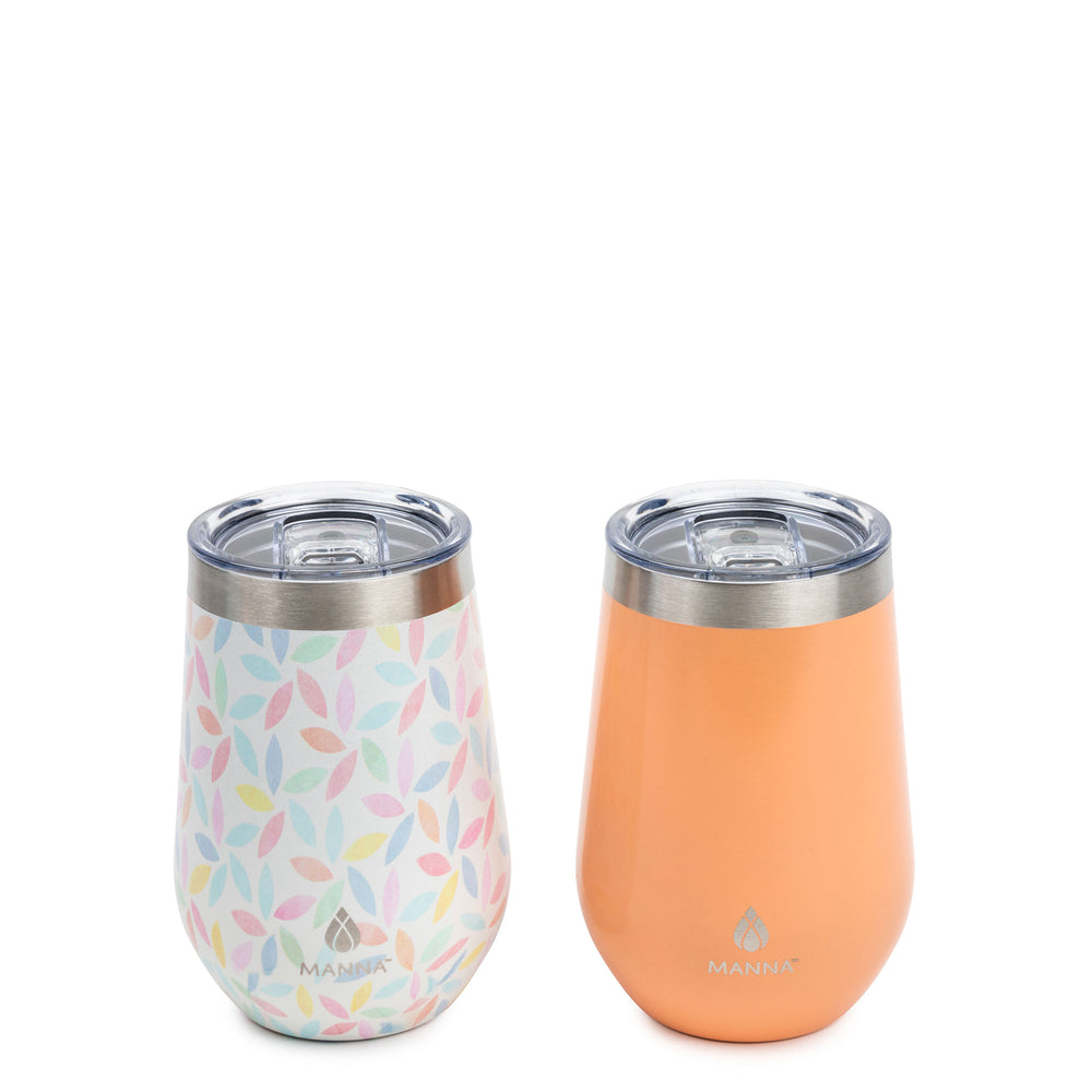 2-Piece Springtime Wine Tumbler Set