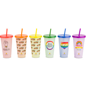 
                  
                    6-Piece Rainbow Color-Changing Cup Set, Pride Collection
                  
                