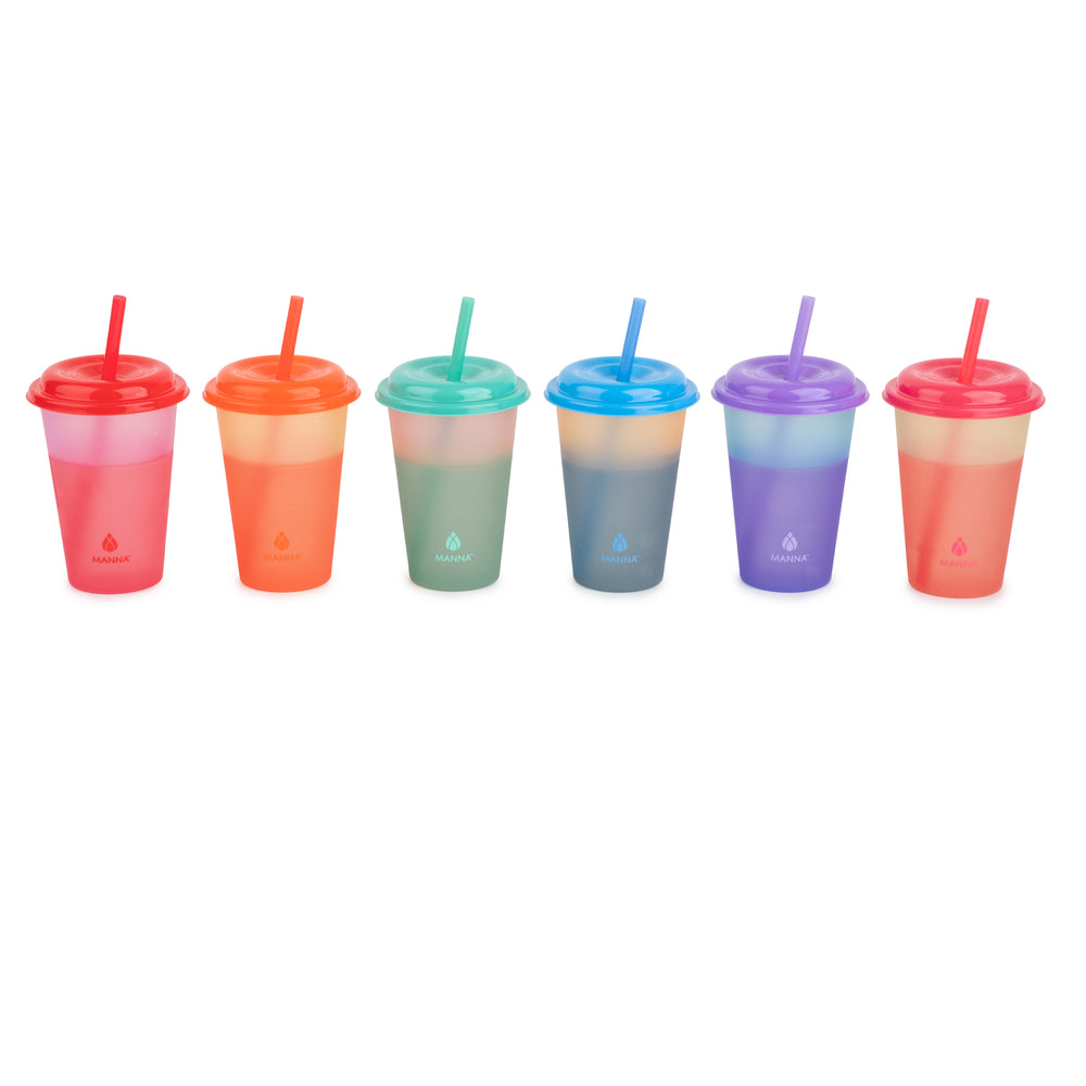 Mckanti 10 Pack Color Changing Cups with Lids and Straws, 24 oz Plastic  Cups Kids Tumbler, Reusable …See more Mckanti 10 Pack Color Changing Cups  with