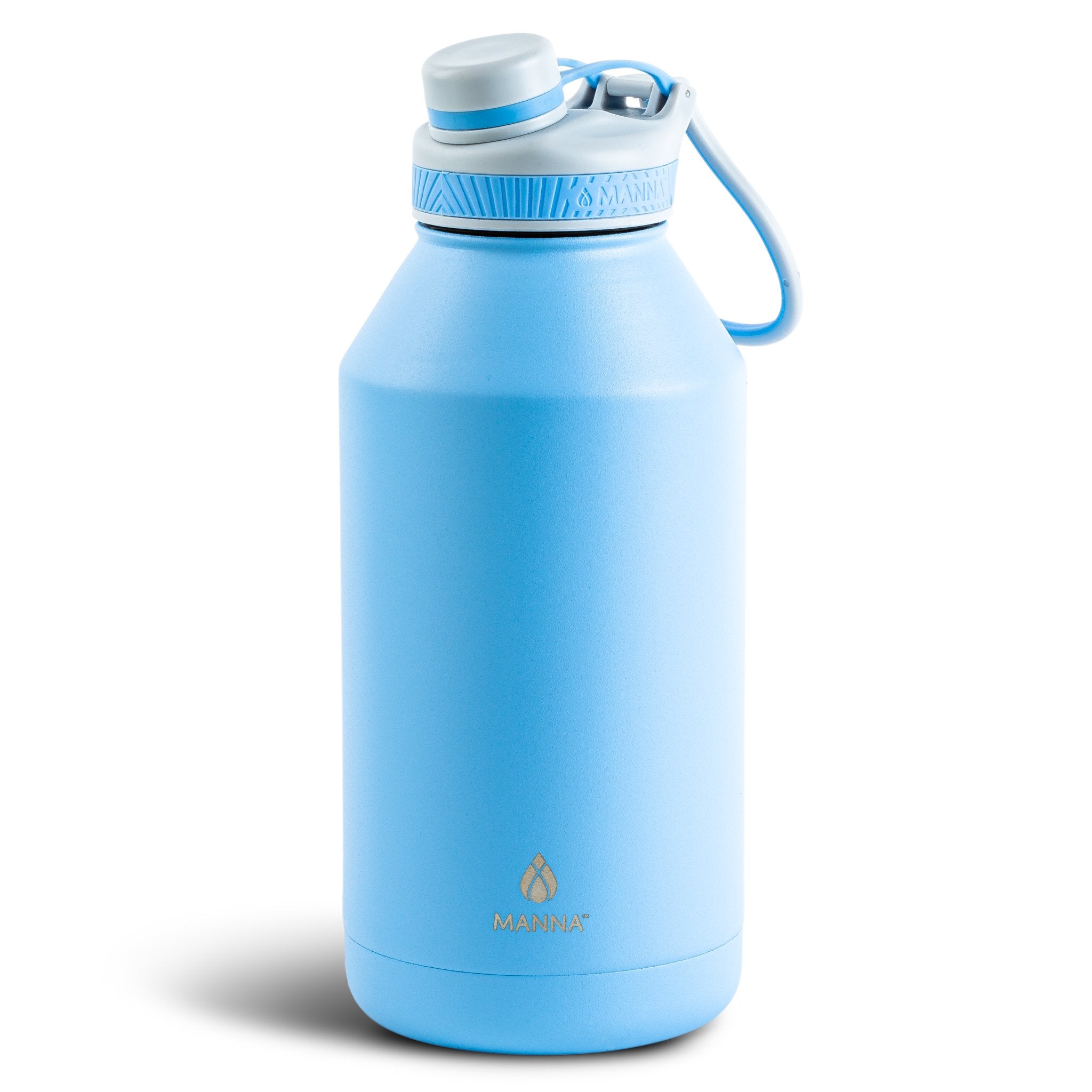 Manna Ranger Pro Powder Coated Water Bottle - Assorted Colors / Stainless Black