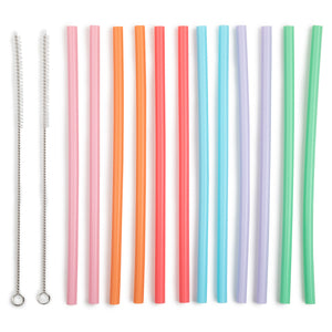 
                  
                    14 pc Straight Silicone Straws with Cleaners Set
                  
                
