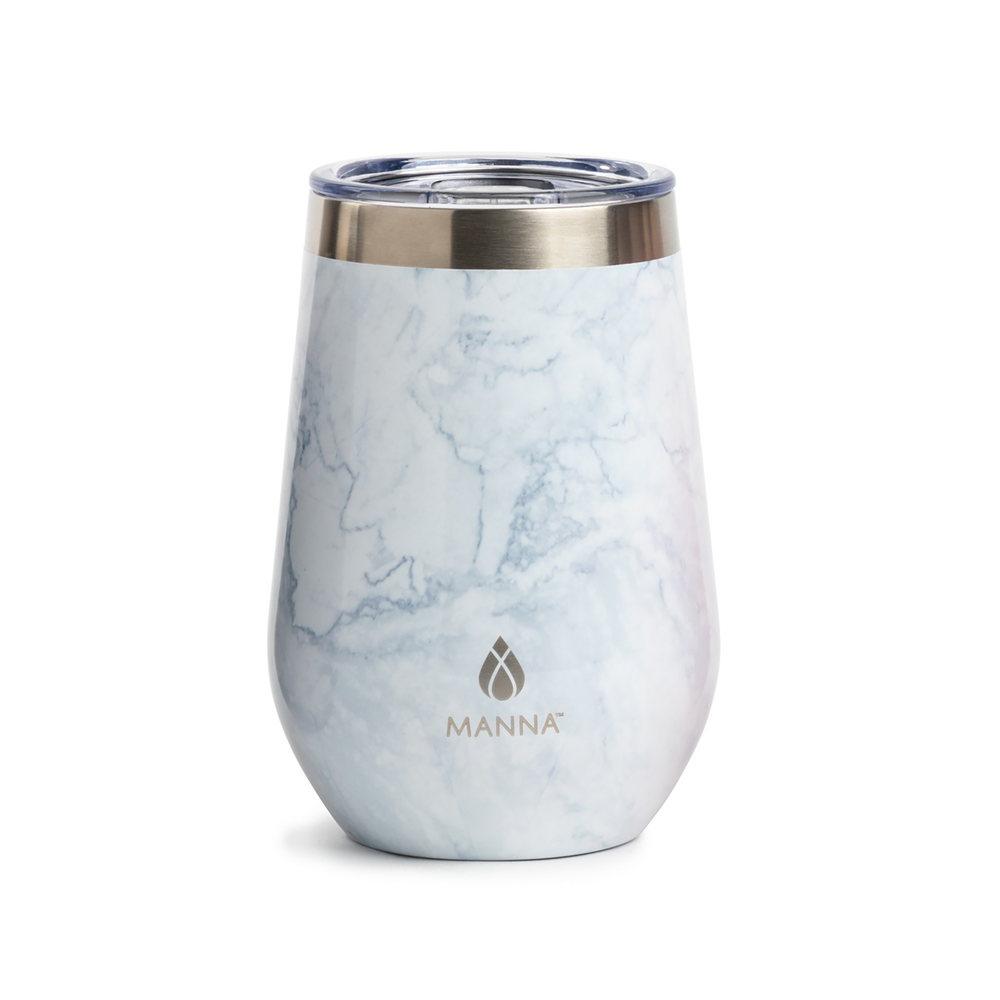 12 oz Wine Tumbler, Marble