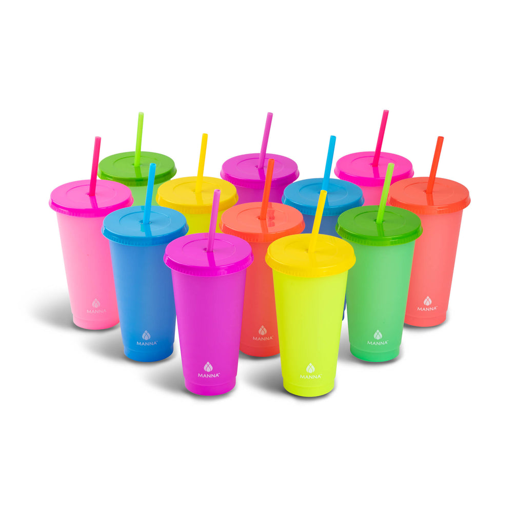 24-Piece Original Color- Changing Cup Set