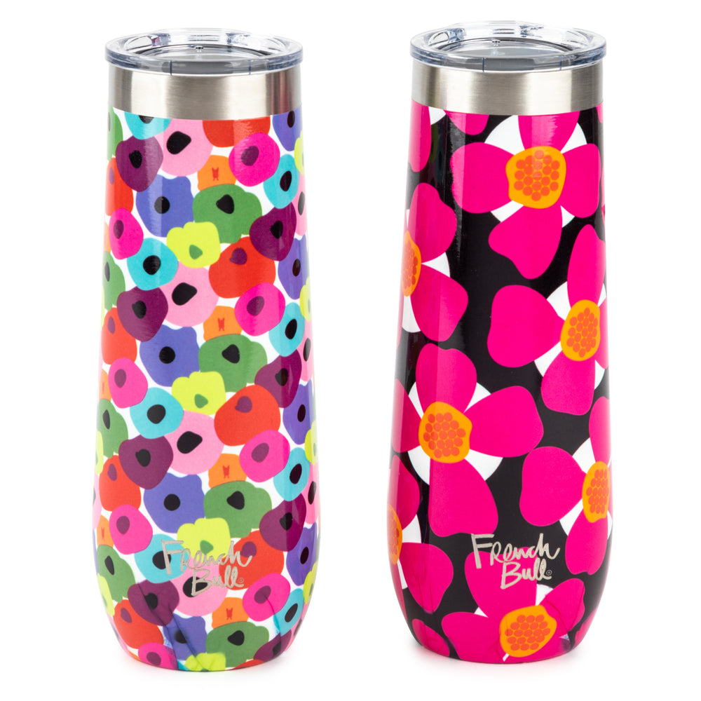 LIMITED EDITION FRENCH BULL 2-Piece Anemone Limone Sleek Tumbler Gift Set