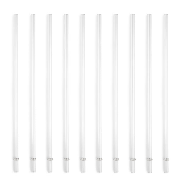 10 ct. Tumbler Replacement Straws/Hot Coffee Straws™-, Reusable