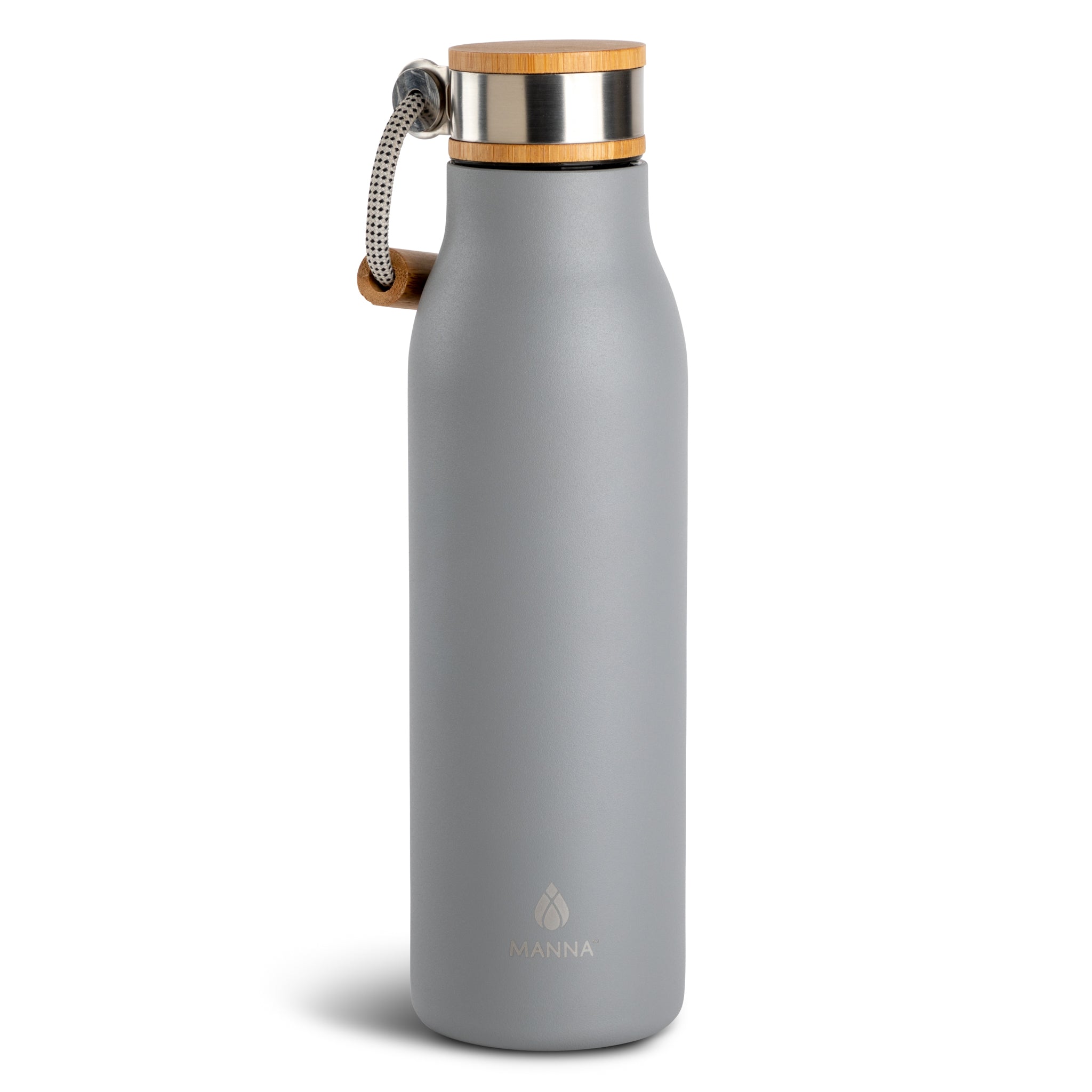 Manna™ 18 oz. Ascend Stainless Steel Water Bottle w/ Acac