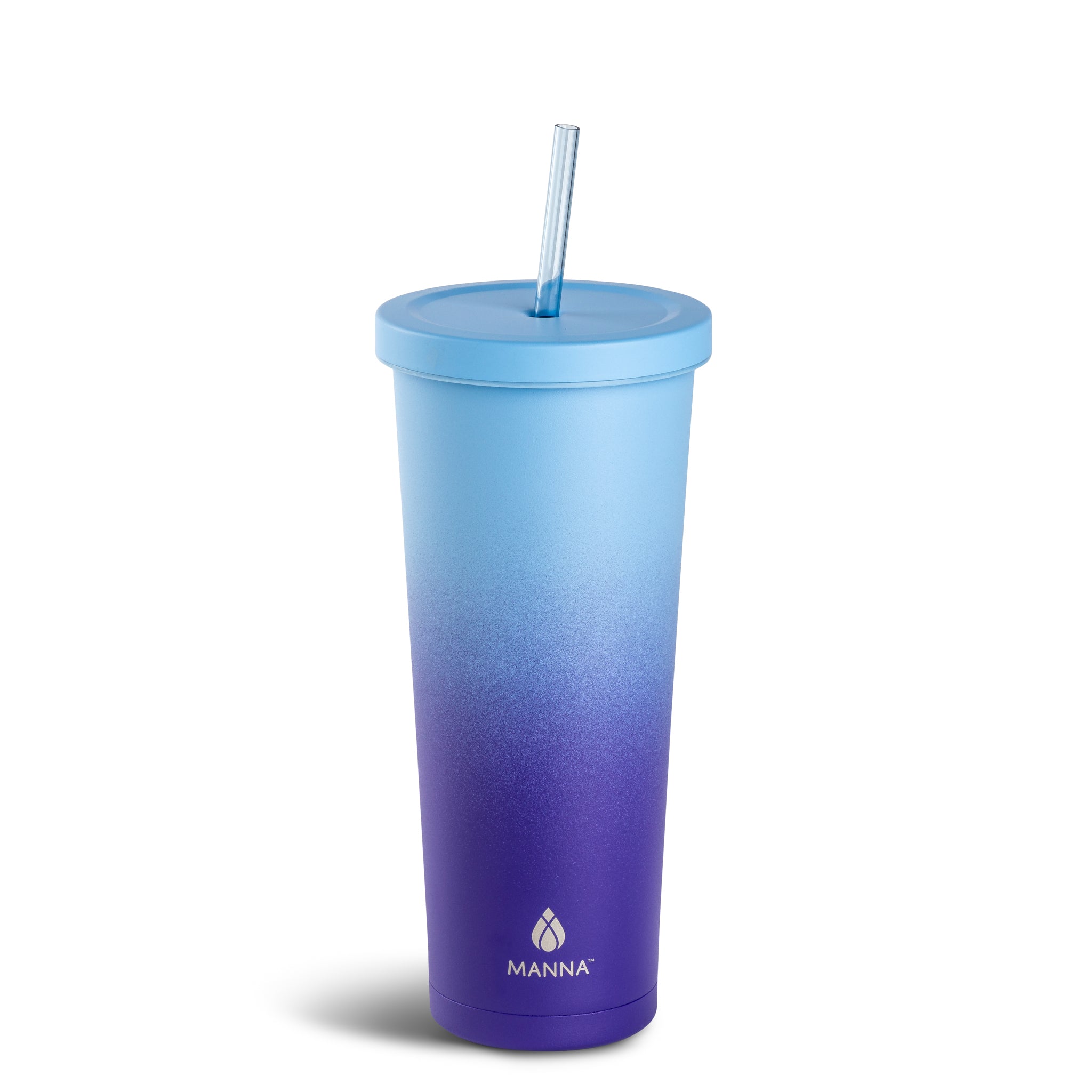 24 oz Ombre Chilly Tumbler Sky Blue Ombre