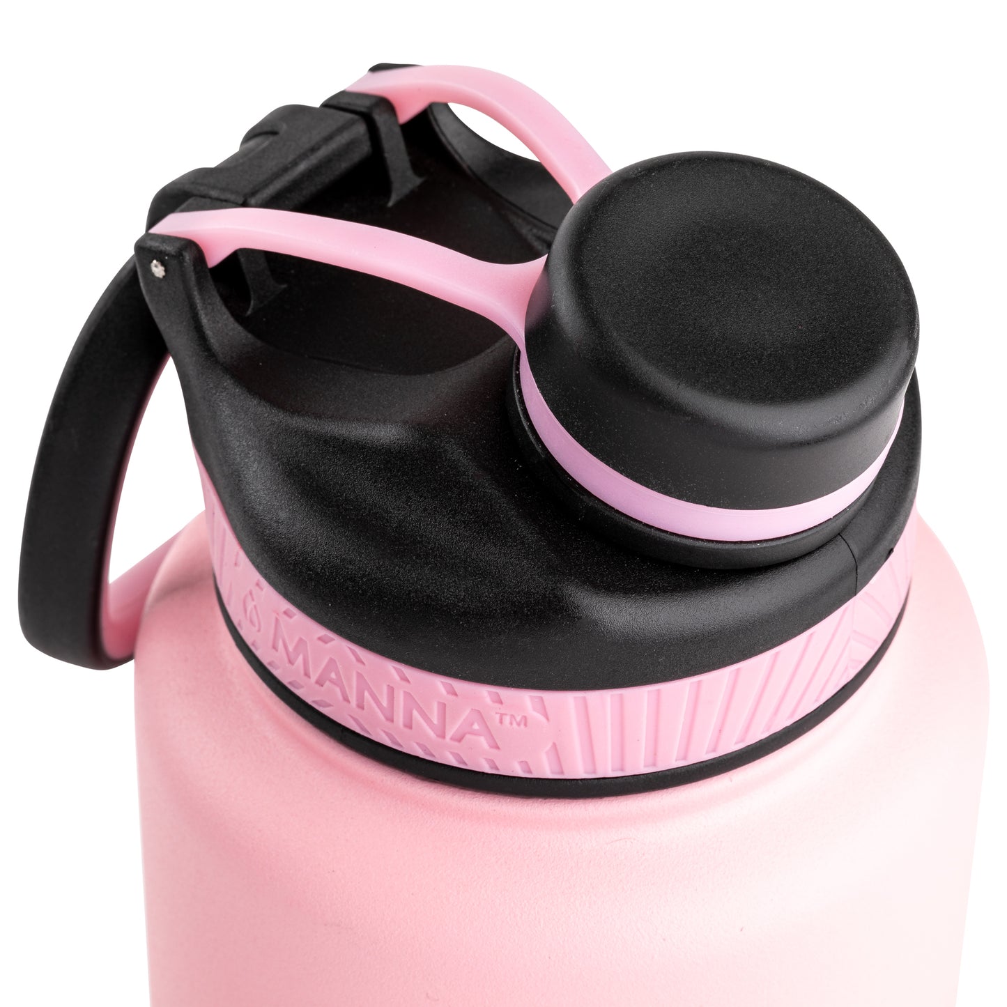 Collapsible Pink Ombre Water Bottle