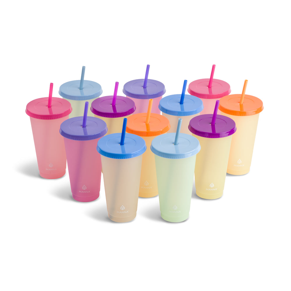 24 CT COLOR CHANGING CUPS - SPRING
